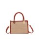 thumbnail image 2 of Bolsa bandolera de paja transpirable de mano embrague femenino para mujer (marrón) Likrtyny Para Estrenar, 2 of 9
