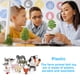 thumbnail image 4 of Vogacara 12 piezas, modelos de animales de granja ligeros, pato impermeable, Animal simulado, sólido, pequeñas herramientas de educación Juguetes Educativos, 4 of 6