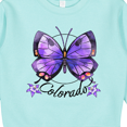 thumbnail image 3 of Inktastic Colorado State Butterfly and Flowers Toddler Sweatshirt, 3 of 4