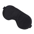 thumbnail image 2 of 1Pc Silk Sleeping Eyeshade Comfortable Eye Mask Breathable Blindfold Night Eye Patch for Men Women (Black), 2 of 3
