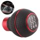 thumbnail image 4 of Shift knob shift gear head handle shifter 5 Speed Gear Shift Knob Stick Aluminium Alloy and Leather Manual Automobiles AccessoryRed ANGGREK Otros, 4 of 8
