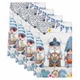 thumbnail image 2 of Summer Gnomes Nautical Kitchen Towels Set of 4, Blue Coastal Grey Wooden Absorbent Dish Towels for Kitchen, Microfiber Hand Towel, Quick Drying Tea Towel for Cleaning Decorative Dishcloths, 2 of 7