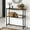 Charcoal Gray, variant on Manora Narrow Console Table, 2-Tier Entryway Table Sofa Table for Living Room, Charcoal Gray