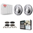 thumbnail image 1 of Transit Auto Front Disc Brake Rotors and Ceramic Pads Kit for Car Mazda 3 CX-3 Sport K8T-100677, 1 of 11