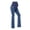 Blue, variant on Miqool Women's Stretch Maternity Jeans Over The Belly Bell Bottoms Flare Denim Pants Support Bootcut Pants Pregnancy Clothes