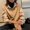 Khaki, variant on Women's Jackets Sevevn Women's Winter Corduroy Long Sleeved Brushed Shirt Long Sleeved Lapel Casual Jacket