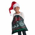 thumbnail image 2 of Large Santa Drawstring Bags, Christmas, Apparel Accessories, 3 Pieces for Home Holiday Decorations, 2 of 2