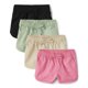 thumbnail image 1 of Pantalones cortos The Children's Place para bebés y niñas pequeñas, paquete de 4 unidades, 5 unidades, 1 of 1