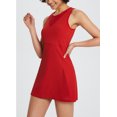 thumbnail image 5 of BALEAF Women's Tennis Golf Dress with Inner Shorts for Sports Workout Red XL, 5 of 6