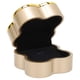 thumbnail image 5 of Caja De Regalo De Joyería Iluminada, Caja De Exhibición De Joyería Iluminada Forma De Trébol De Cuatro Hojas Elegante Flocado Suave Plástico Resistente Para El Día De San ANGGREK Oro, 5 of 8