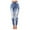 Blue, variant on Fjofpr Womens Jeans Flare Legs Clearance High Waisted Jeans for Women Womens Jeans Trendy Fall 2024 Hole Jeans for Women Women's High Waist Hole Jeans Button Pants Trousers-bottom Pants
