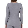 thumbnail image 3 of Women's and Women's Plus Waffle Thermal Underwear Crew Top, 3 of 6