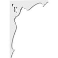 thumbnail image 3 of 5/8"W X 4"D X 6"H Heath Architectural Grade PVC Bracket, 3 of 11
