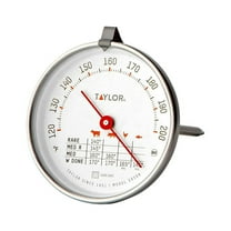 Taylor Precision Products Meat Dial Thermometer Classic Style - Analog Instant Read - Single Piece