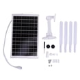 thumbnail image 2 of Solar Powered 4G LTE Modem Router, 12W 300Mbps Solar WiFi 6 Extender with SIM Card Slot, 18000 MAh Battery 150M Long Range IP66 Rain Proof for Camping, RV Outdoor, 2 of 7