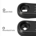 thumbnail image 4 of Bicicleta de aluminio de 170 mm, Brazo de manivela de cadena única de repUesto Agresor 3 Genéricos de Aleación Manivela Izquierda AguJero Cuadrado PLETADO, 4 of 7