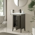 thumbnail image 3 of Vanity Art 20” Single Sink Bathroom Vanity Cabinet with Ceramic Countertop, 3 of 10