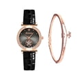thumbnail image 2 of Nuevo reloj de pulsera de cuarzo con correa de moda para mujer, ideal para el tiempo libre, con caja de regalo., 2 of 3