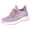 Purple, variant on Women's Walking Shoes Non Slip Athletic Running Tennis Slip on Breathable Gym Workout Fashion Lace up Comfortable Sneakers Purple Size 6.5