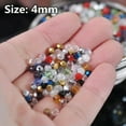 thumbnail image 5 of U8MO 3mm 4mm 6mm 8mm Round 32 Facets Crystal Glass Loose Crafts Beads Wholesale Lot-Clear-6mm (100pcs), 5 of 6