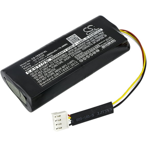 6800mAh 0515 0039 High Capacity Battery for TESTO 350K Analyzer