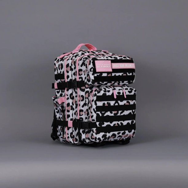 Wolfpak 35L Backpack Leopard Pink Zip - Walmart Business  display picture 3