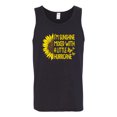 thumbnail image 2 of Wild Bobby, I'm Sunshine Mixed With A Little Hurricane , Inspirational/Christian, Men Graphic Tank Top, Black, Small, 2 of 5