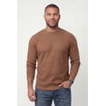 thumbnail image 3 of KingSize Men's Big & Tall Long Sleeve Ribbed Crewneck, 3 of 6