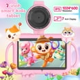 thumbnail image 3 of Tablet PEICHENG para niños 7" IPS 8 GB de RAM 32 GB de ROM expandible hasta 1 TB, 3 of 5