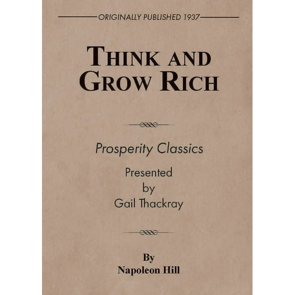 Think and Grow Rich (Paperback)