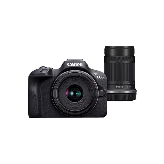 CAMARA CANON EOS R50 RF-S 18-45MM F4.5-6.3 IS STM + RF-S 55-210MM F5-7.1 IS STM