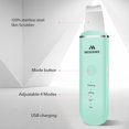 thumbnail image 2 of Cortadora de cabello Cortadora de cabello Fuerte potencia Carga USB antideslizante (rosca dorada), 2 of 5