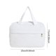 thumbnail image 3 of Lindo bolso cosmético de viaje de pana de gran capacidad para mujeres y niñas (blanco), 3 of 8