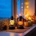 thumbnail image 4 of Halloween Lantern Skull Pumpkin Halloween Led Night Light Skeleton Lamp Creepy Hanging Lamp Halloween Decor, 4 of 6