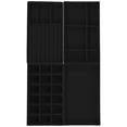 thumbnail image 1 of LOLIPPYY 4Pack Jewellery Drawer Organiser Black Simple Design Modern Style Home Use Dressing Table, 1 of 8