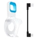 thumbnail image 2 of Altavoz Sonido Salida de audio Soporte de montaje en pared Soporte de soporte Soporte para Amazon Echo Dot 2 Generation Kearding DZ3034-02B, 2 of 2