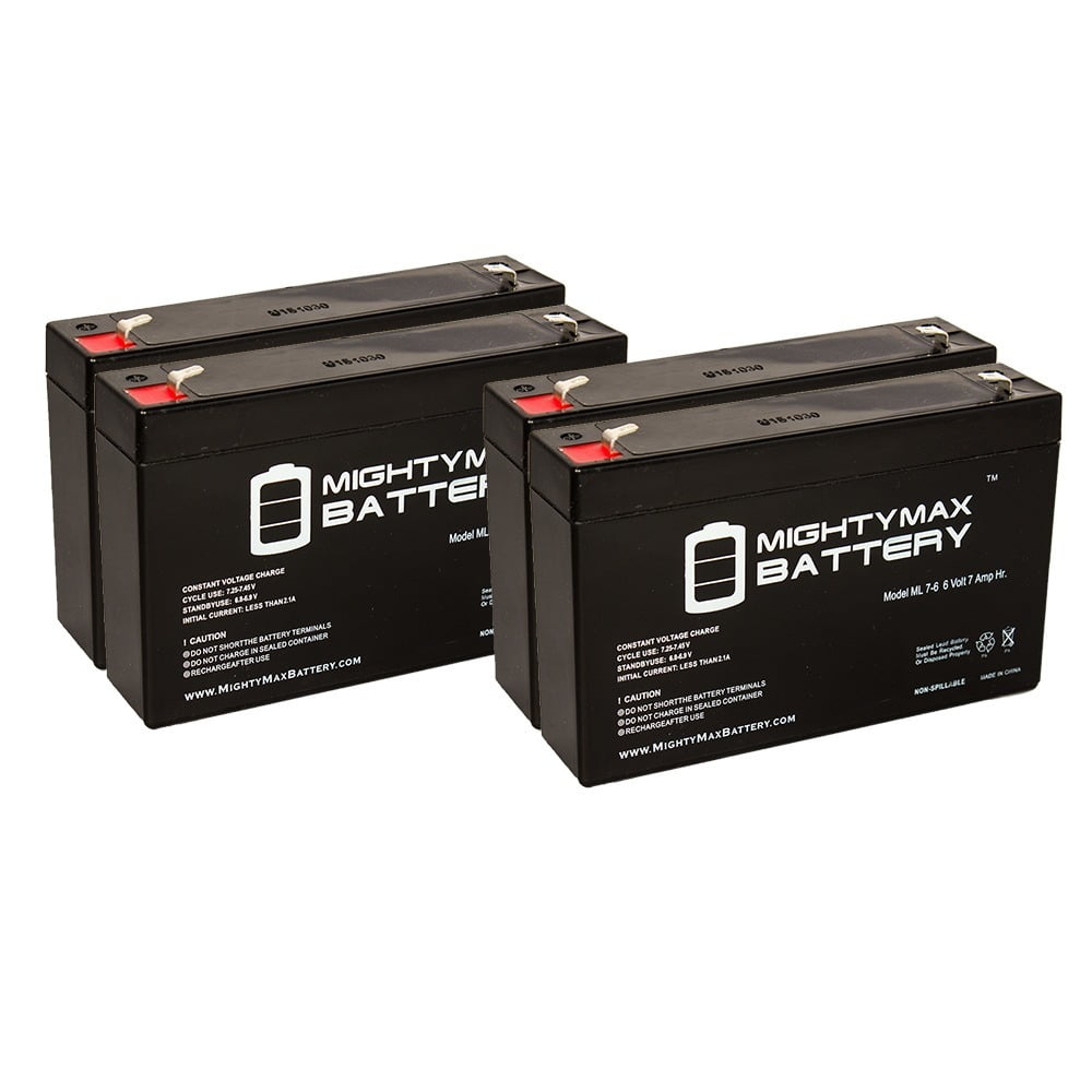6V 7Ah UPS Battery for Johnson Control Batteries GC640 OLD STYLE 4