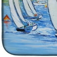 thumbnail image 4 of Blue Heron Sailboats Dog River Bridge Dish Drying Mat, 4 of 7