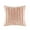 Blush, variant on Gracie Mills Wilfred Faux faux Square Pillow - GRACE-6475