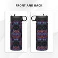 thumbnail image 3 of Fotbe Paisley And Owls Pattern 18oz Sports Insulated Kettle Stainless Steel Sports Insulated Kettle For Running Hiking Cycling Climbing Man'S Woman'S Water Bottle, 3 of 8