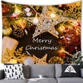 thumbnail image 2 of Tapiz navideño para colgar en la pared, árbol de Navidad, tapiz para chimenea, arte de pared para el hogar, dormitorio, baño-150*200cm, 2 of 5