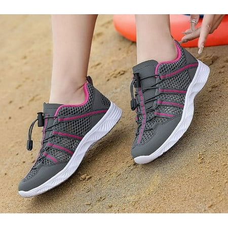 

Water Shoes for Women Men Quick Dry Barefoot Aqua Sneakers Shoe for Beach Hiking Diving Boating River Outdoor Water Sports Womens Swim Shoes
