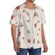thumbnail image 2 of Fotbe Cute Squirrel Camisa Estampada de Manga Corta para Hombre, Casual de Verano, Estilo Playero, Sin Arrugas-3X-Large, 2 of 5