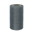 thumbnail image 2 of 260M 150D Waxed Thread Cord Upholstery Leather Craft Heavy Duty Sewing Stitching - Dark Grey, 2 of 6