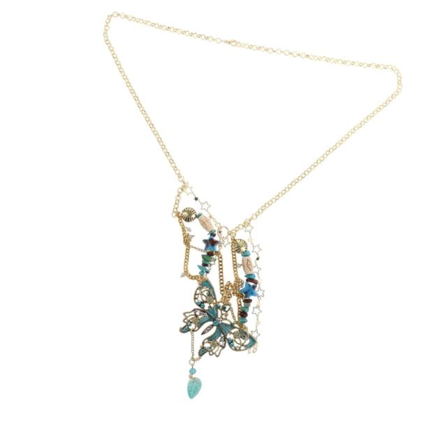 Joyería de cinturón de cintura Joyería Decoración del cuerpo Decoración de metal de metal Verano para el vestido Decorativo Decorativo para mujeres Estilo C