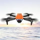 thumbnail image 1 of Cuadricóptero Rc Drones FPV con carga USB de avión para niños y niñas (naranja, 2 baterías, 2 cámaras), 1 of 9