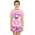 thumbnail image 2 of Squishmallows Girls Short Pajamas Pink Sizes 6-14, 2 of 6