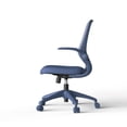thumbnail image 2 of Silla de oficina colorida ergonómica 300lb (aproximadamente 149.7kg) Silla de computadora de soporte lumbar ajustable, 2 of 5
