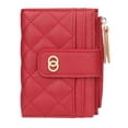 thumbnail image 1 of Cartera Monedero Plegable Con Cremallera Rojo Malubero  Cartera Monedero Plegable, 1 of 4