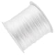 thumbnail image 5 of Cordón de nudo chino de nailon de 100M x 0,8mm, hilo de macramé Shamballa de cola de rata, color blanco, 5 of 5